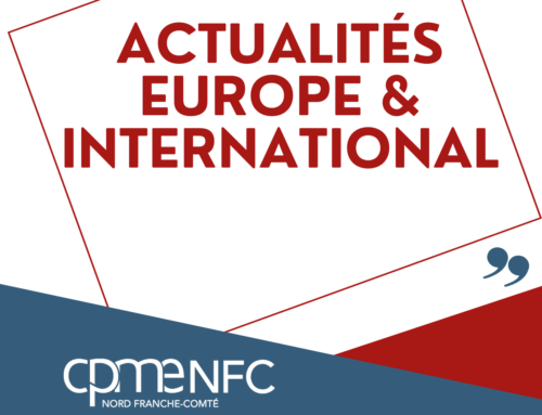 Vos actualités Europe et International