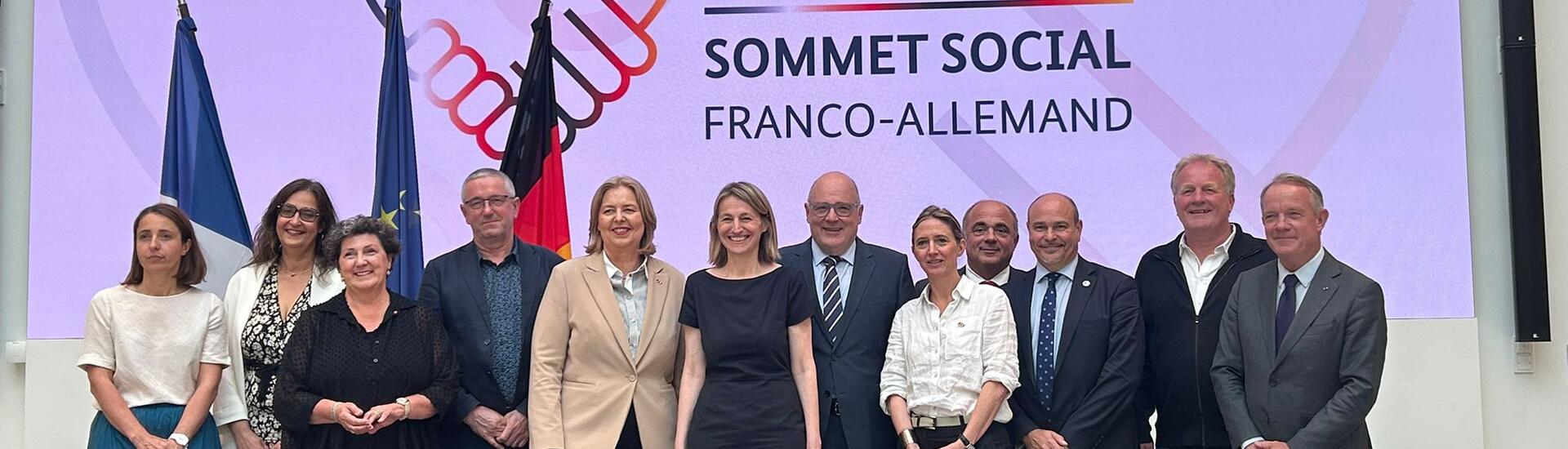 Sommet social franco-allemand 1